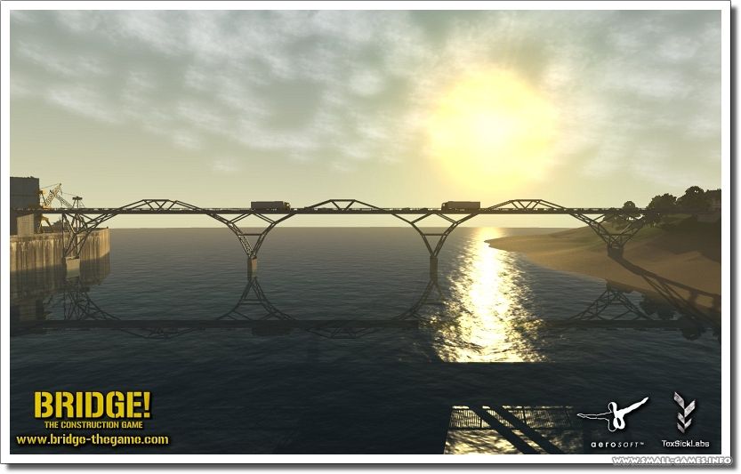 Игру Bridge The Construction Game