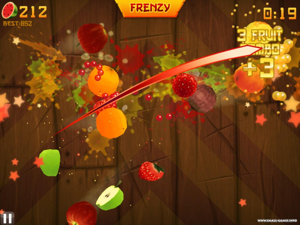 Fruit Ninja HD 2011 Portable Free MediaFire Download Link Game screenshot 4
