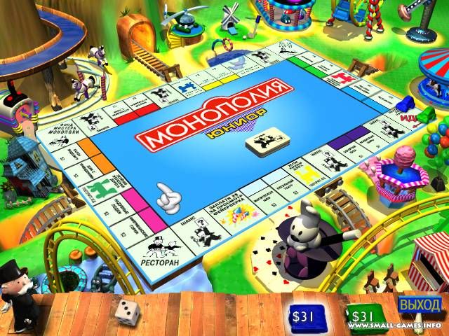 Игру Monopoly Junior Полная Русская Версия