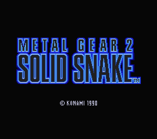  Metal Gear 2  -  11