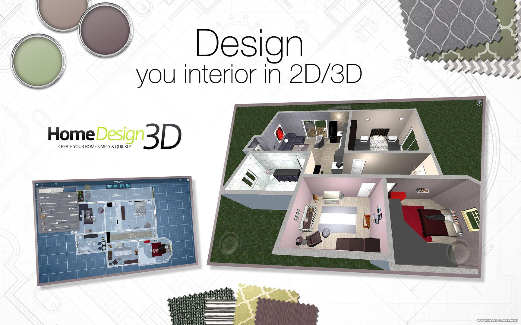 Home Design 3D [Steam] - скачать бесплатно полную русскую версию