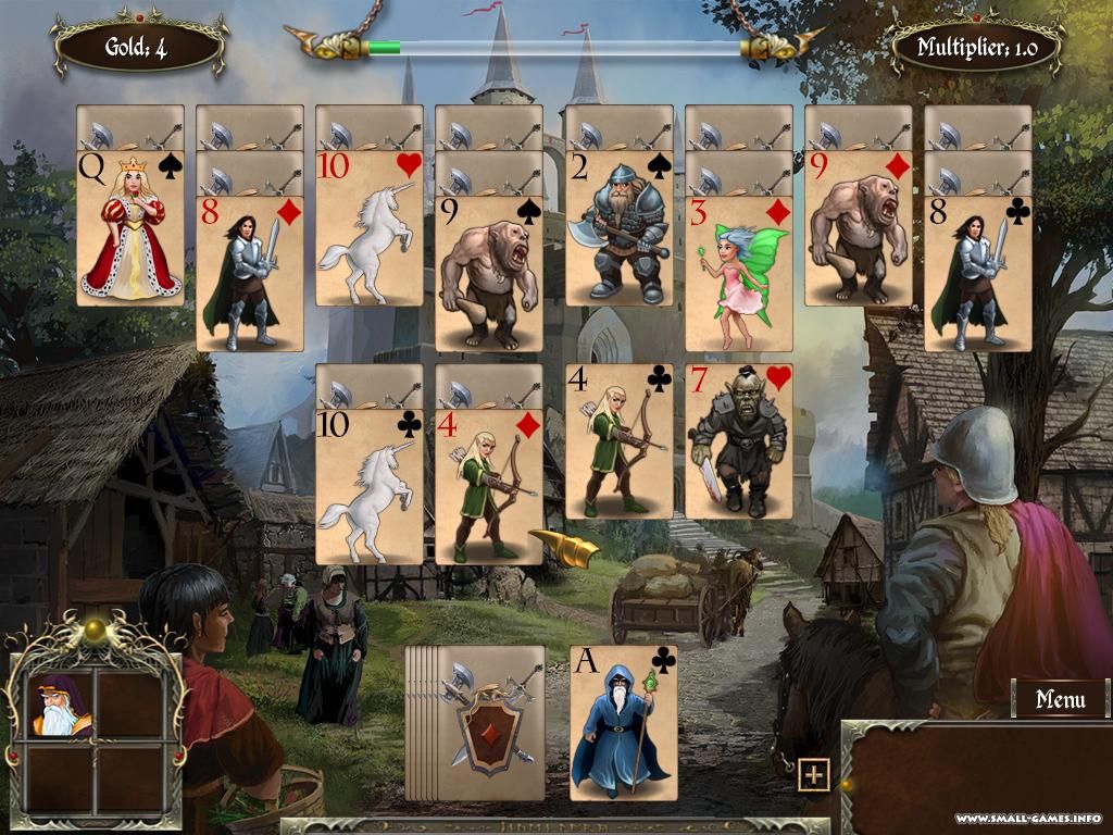 Legend of Solitaire: Curse of Dragons - скачать бесплатно полную версию