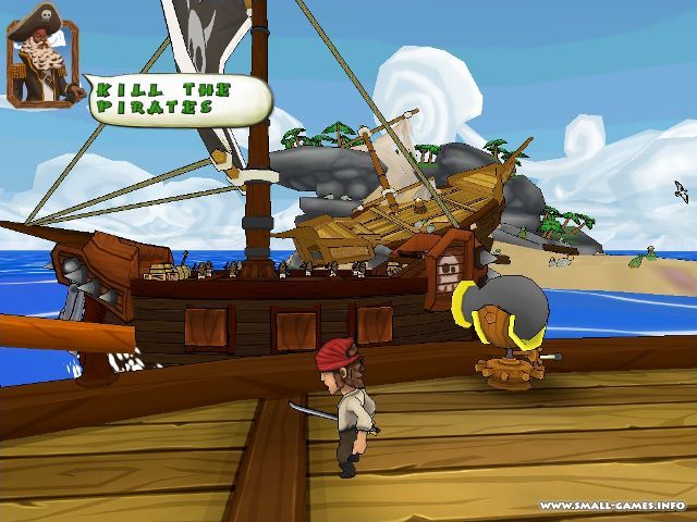 Игра пират енот