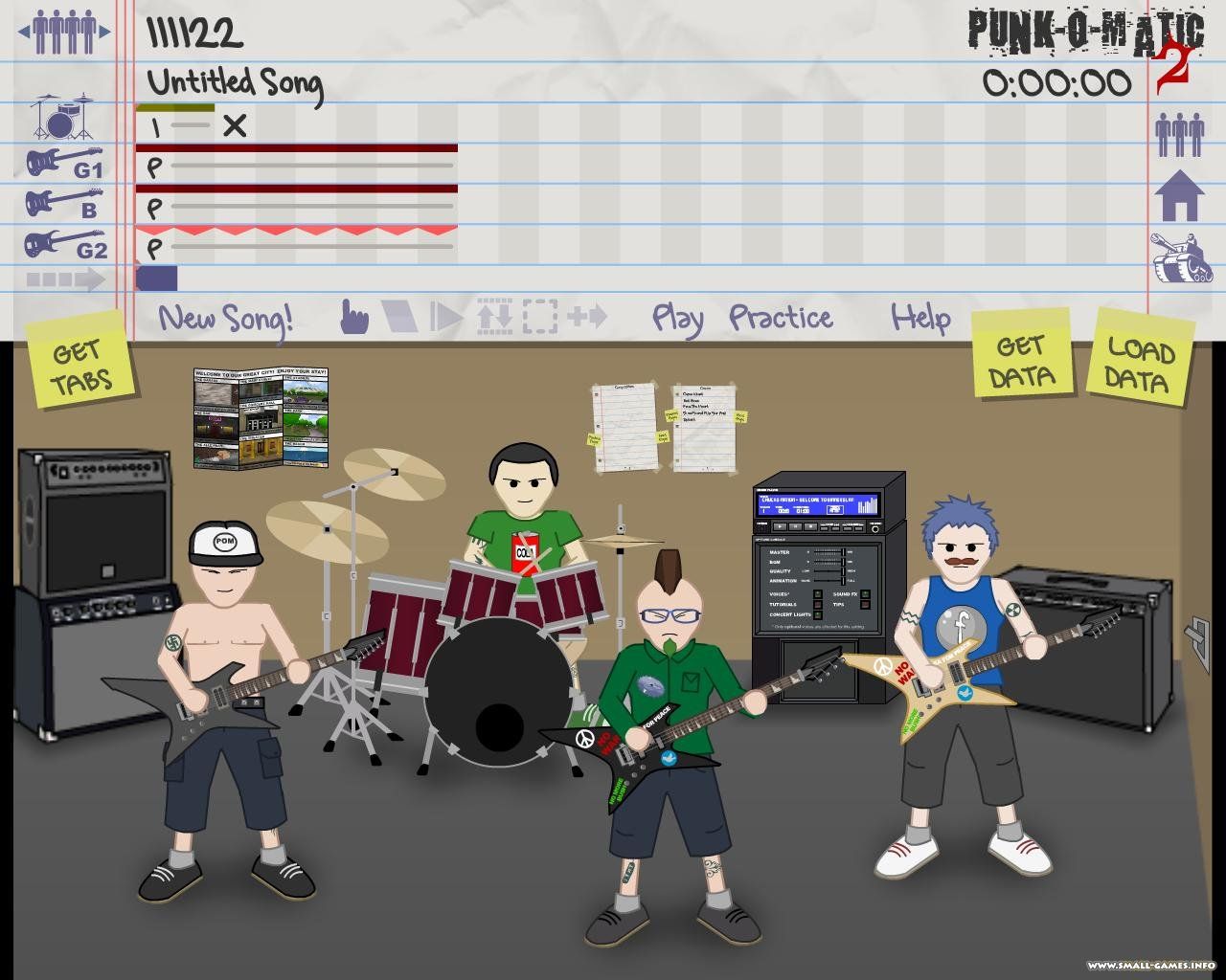 Качай игры музыку. Punk o matic 2. Игры про Панков. Игра в которой можно создать свою музыку. Игра на ПК про музыкальную группу.