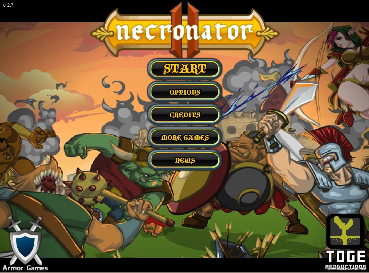Сайт игр game game com. Necronator 2. Флеш игры. Necronator Flash game. Армор геймс игры.