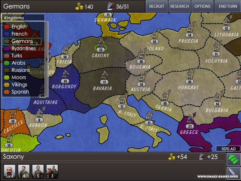 Swordfall Kingdoms v1.074 (Premium Version) скачать бесплатно игру