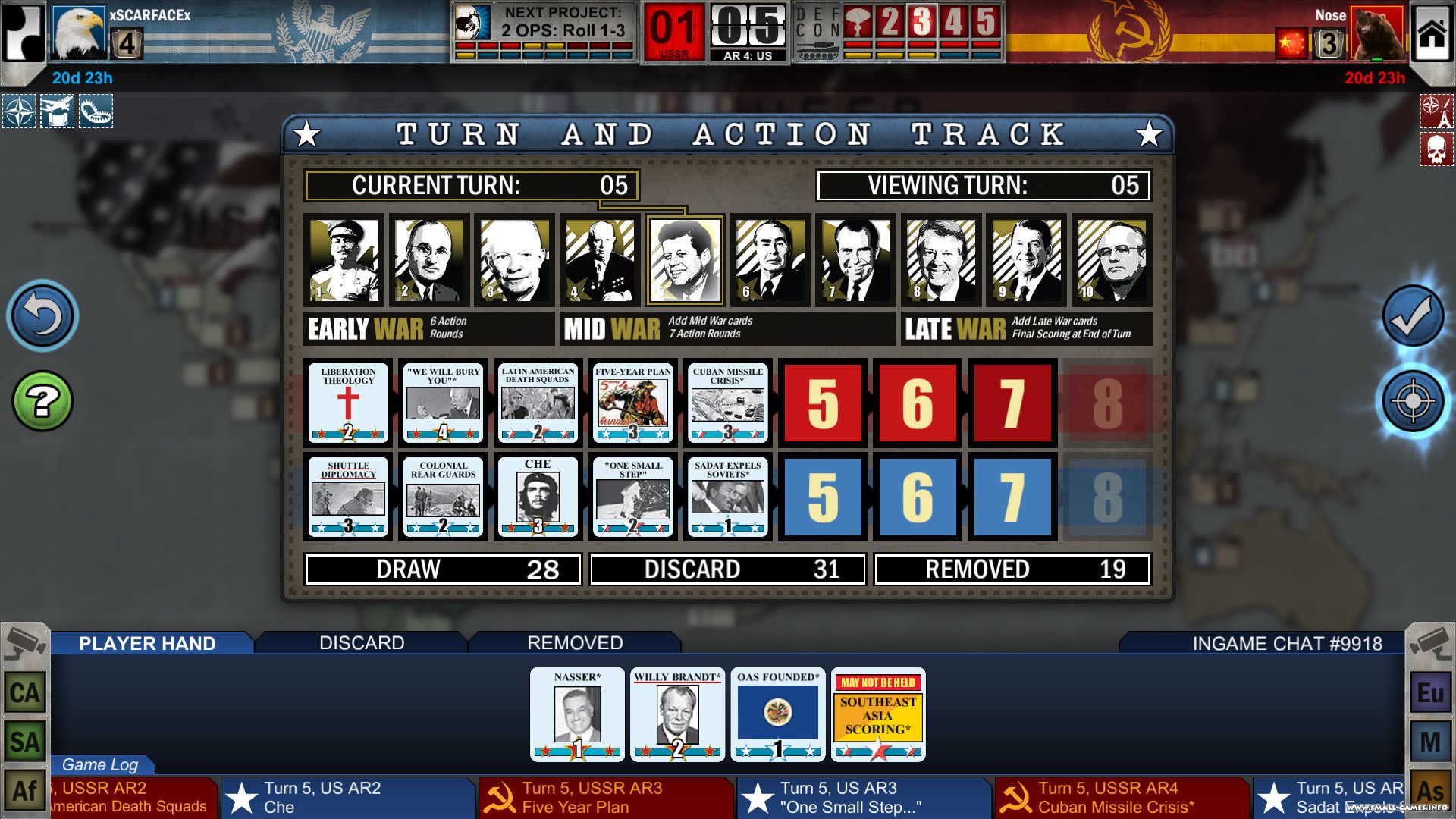 Twilight Struggle v1.1.3 - торрент, скачать бесплатно полную версию