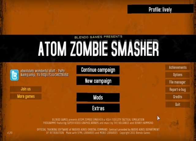 Atom Zombie Smasher v1.93
