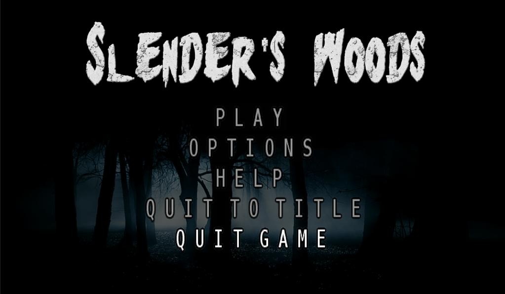 Slender's Woods v1.1