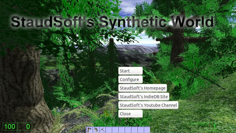 StaudSoft's Synthetic World v0.1.1