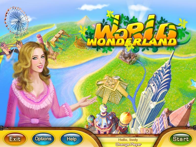 Wonder world 1. World of Wonders game. Алиса в стране чудес игра на ПК три в ряд. Игра пазл строить достопримечательности. Wonderland World.